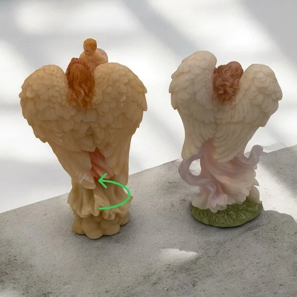 Seraphim Classics Arch, Golden Wings Exclusive Limited Edition With Mini Angels - Picture 11 of 11